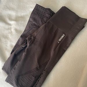 GYMSHARK PURPLE ENERGY SEAMLESS LEGGINGS